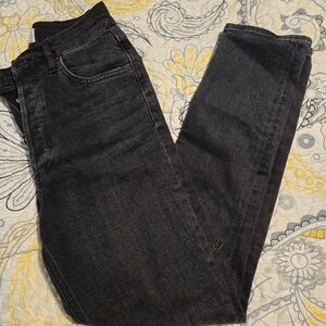 Agolde Dark Gray Slim Jeans